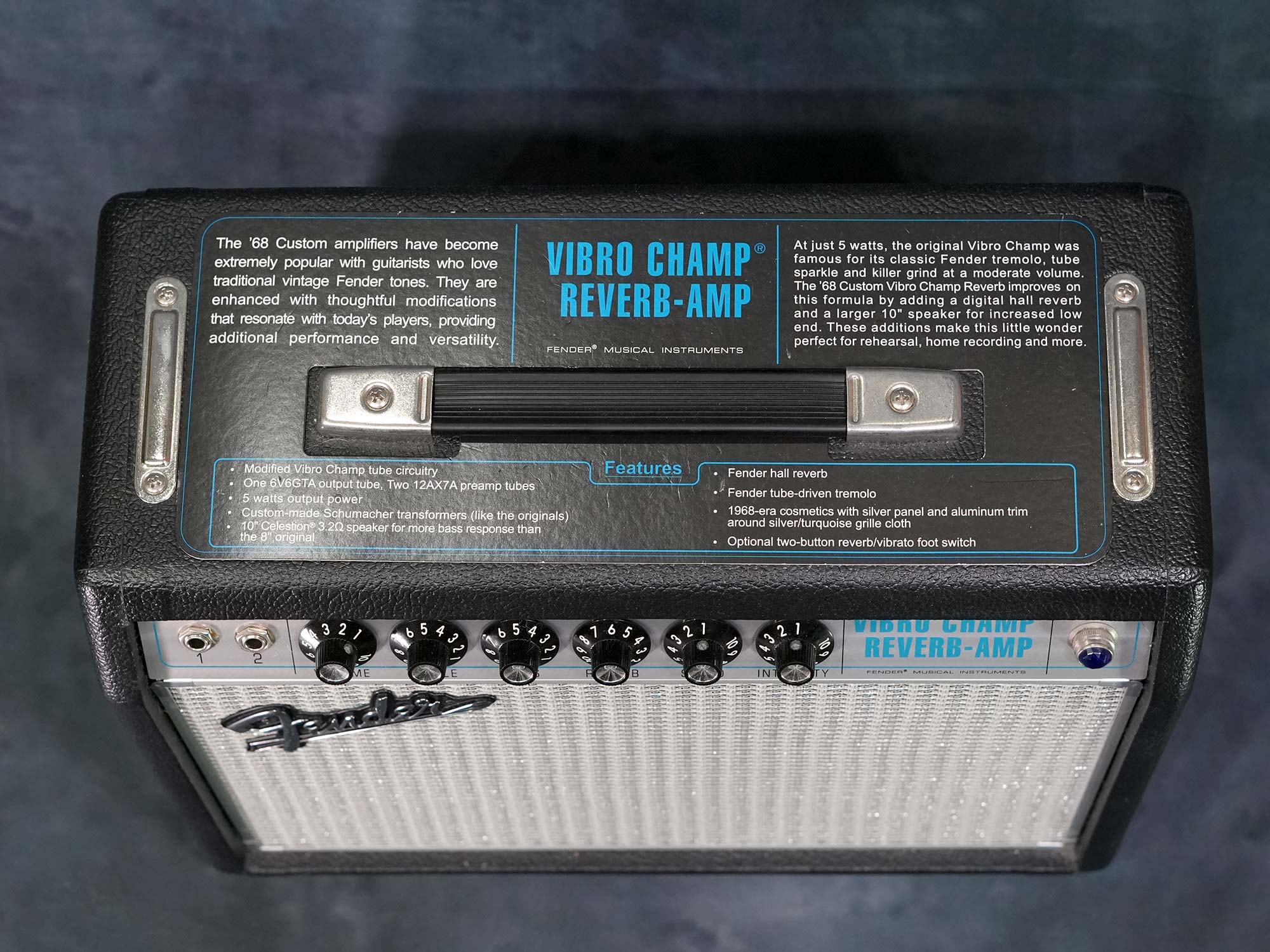 その他 Fender 68 Custom Vibro Champ RVB 100V JP Fender 68 Custom Vibro Champ Reverb, 100V JPN (ご予約受付中